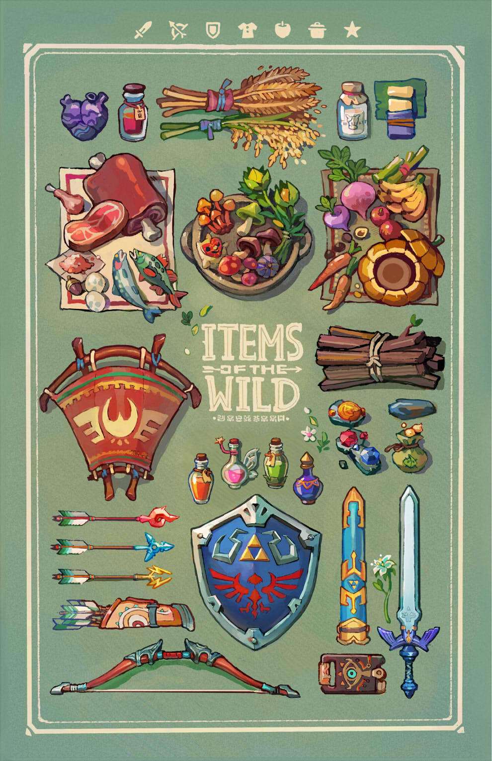 Fan Art Print