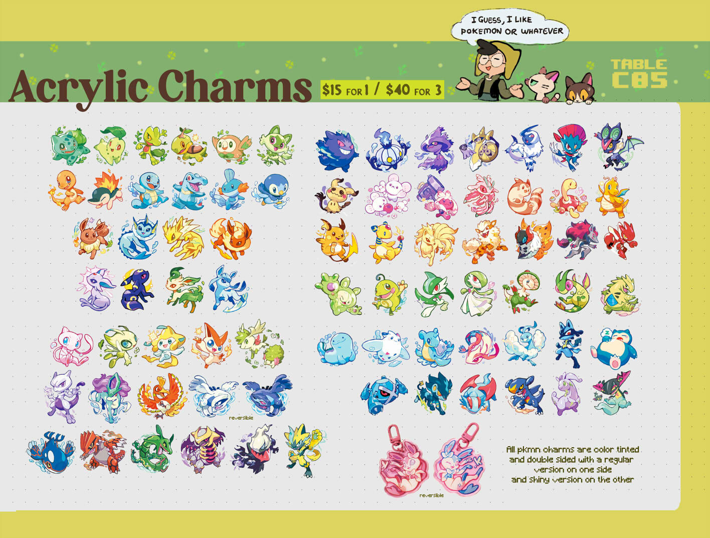 Pokemon Keychains